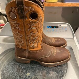 Durango Two-Tone Brown Western Boots